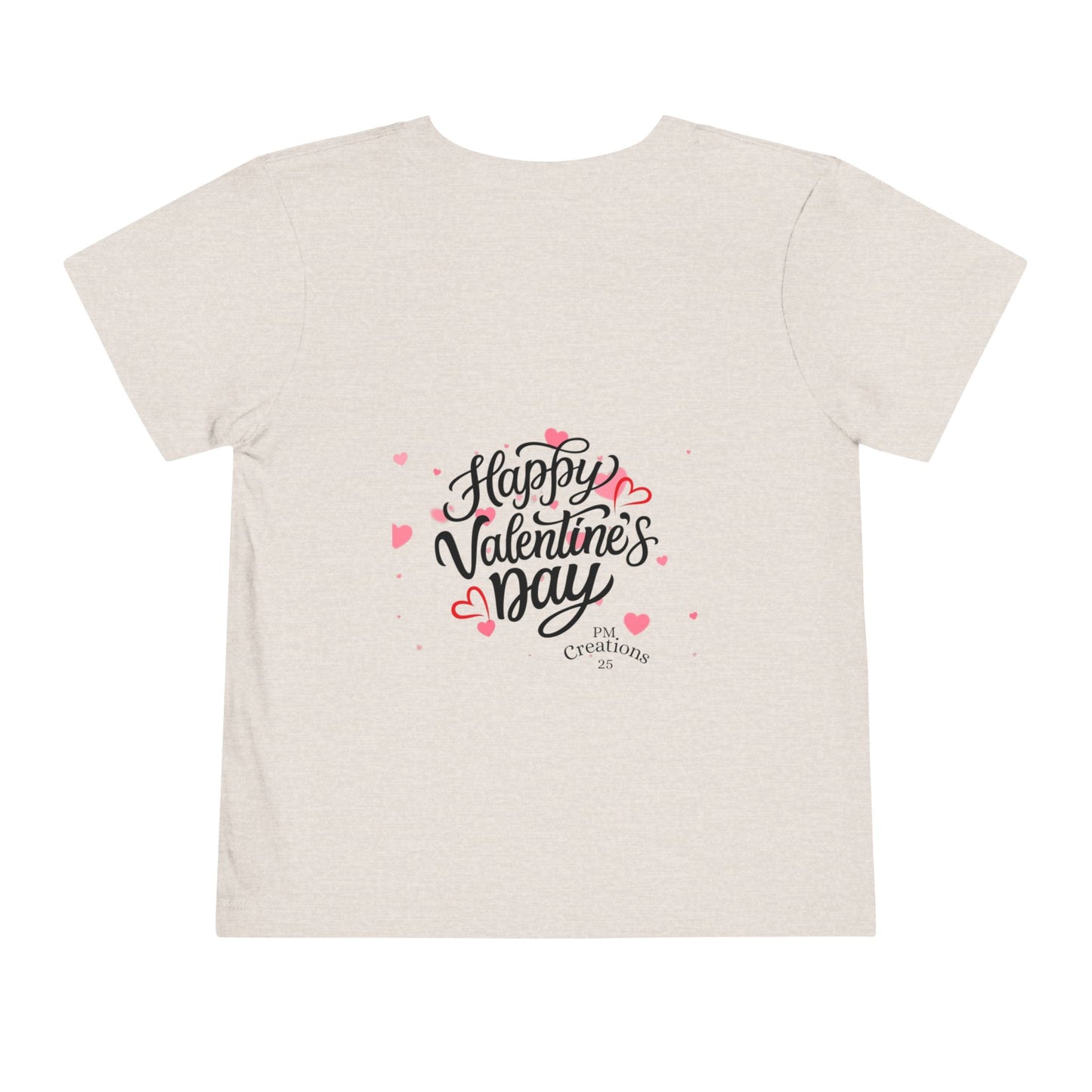 Toddler Tee — Cute Penguin "Happy Valentine’s Day" Valentine’s Shirt