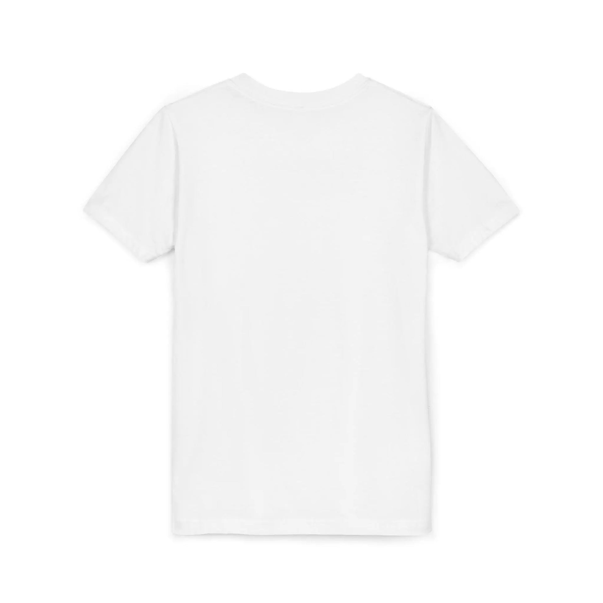 White t-shirt on a white background