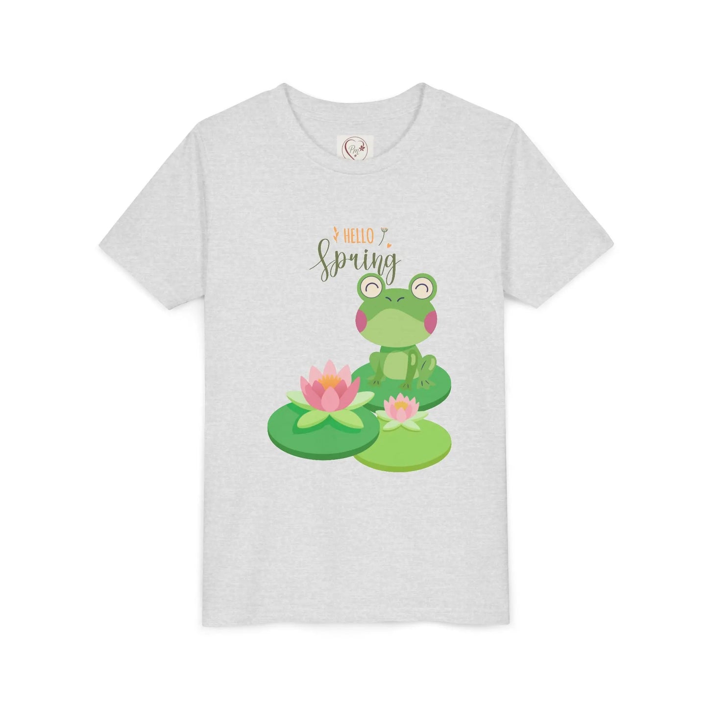 Soft cotton youth tee with playful frogs, water lilies, florals, and bluebird. Perfect for spring adventures and everyday wear. Sizes S-XL.
Ash