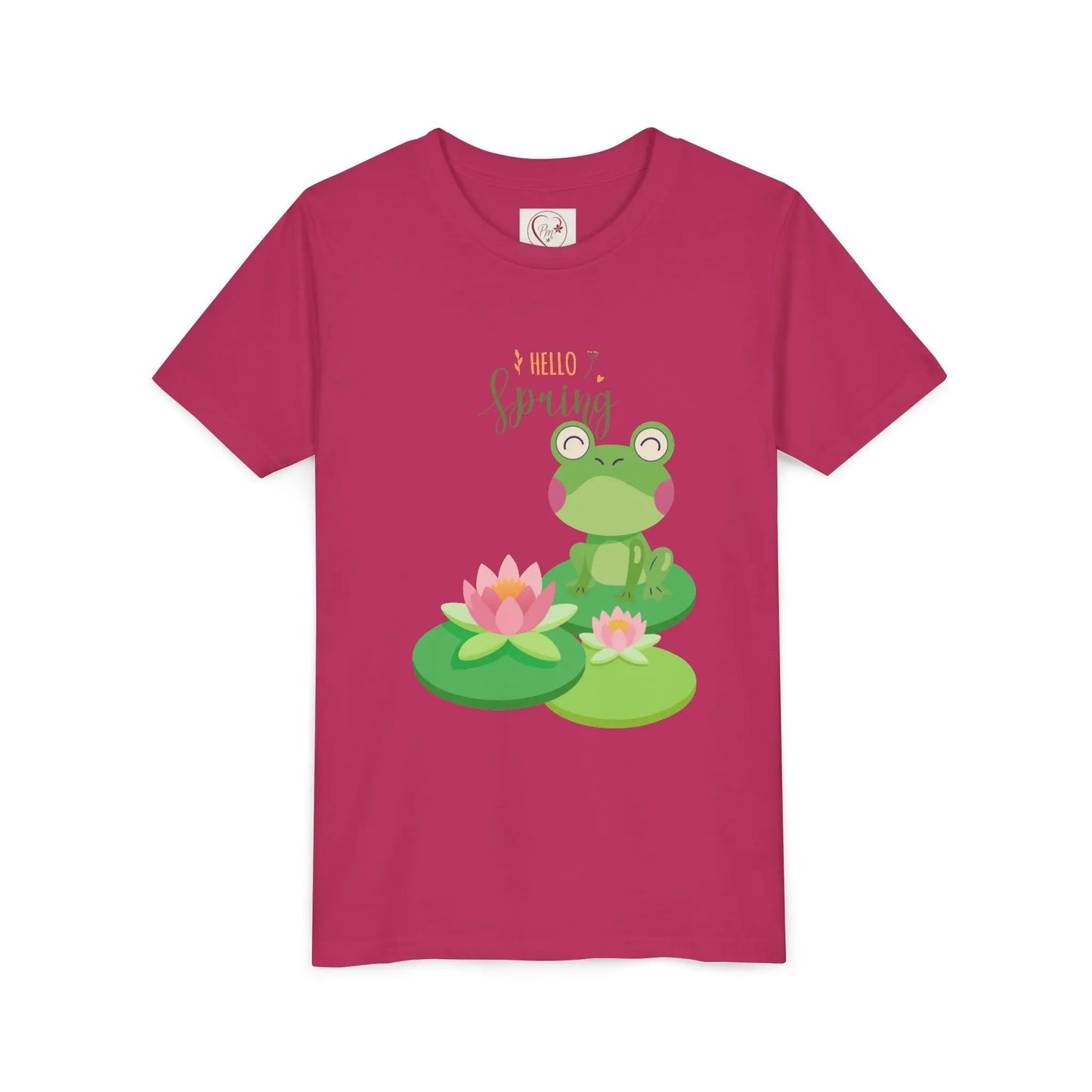 Soft cotton youth tee with playful frogs, water lilies, florals, and bluebird. Perfect for spring adventures and everyday wear. Sizes S-XL.
Berry