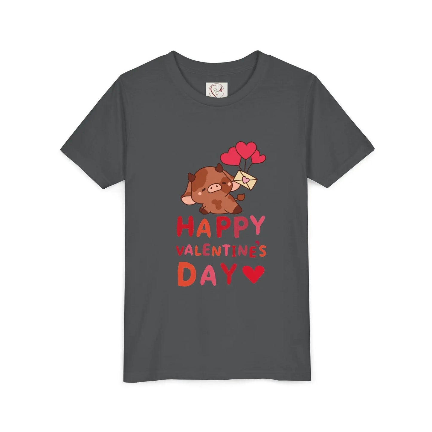 Adorable Valentine's Day youth tee featuring a cute boar with hearts. Unique, fun design perfect for school parties, celebrations & spreading love.
Asphalt