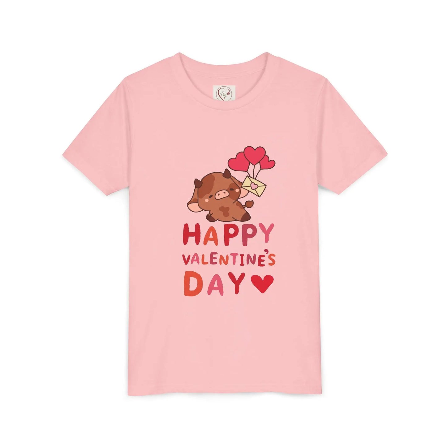 Adorable Valentine's Day youth tee featuring a cute boar with hearts. Unique, fun design perfect for school parties, celebrations & spreading love.
Pink