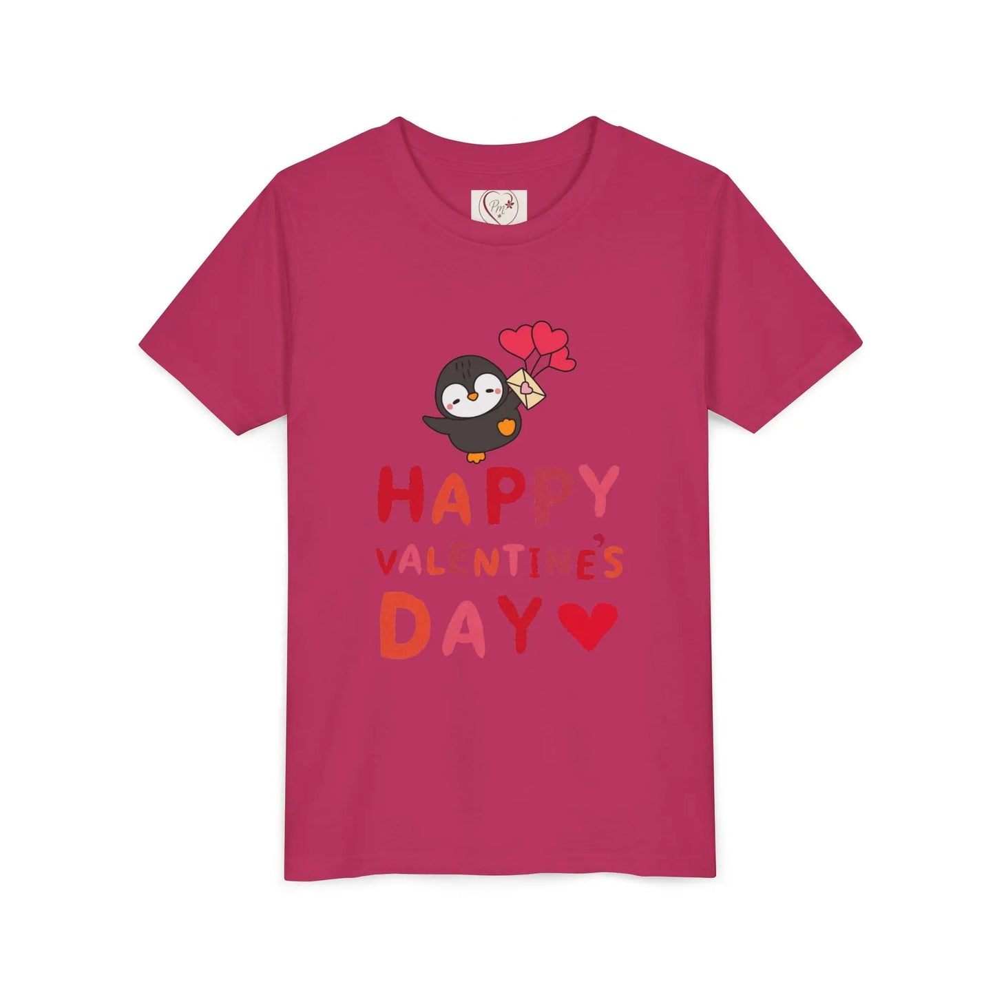 Adorable Valentine's Day youth tee featuring a cute penguin with pink hearts. Unique, fun design perfect for school parties & spreading love.
Berry