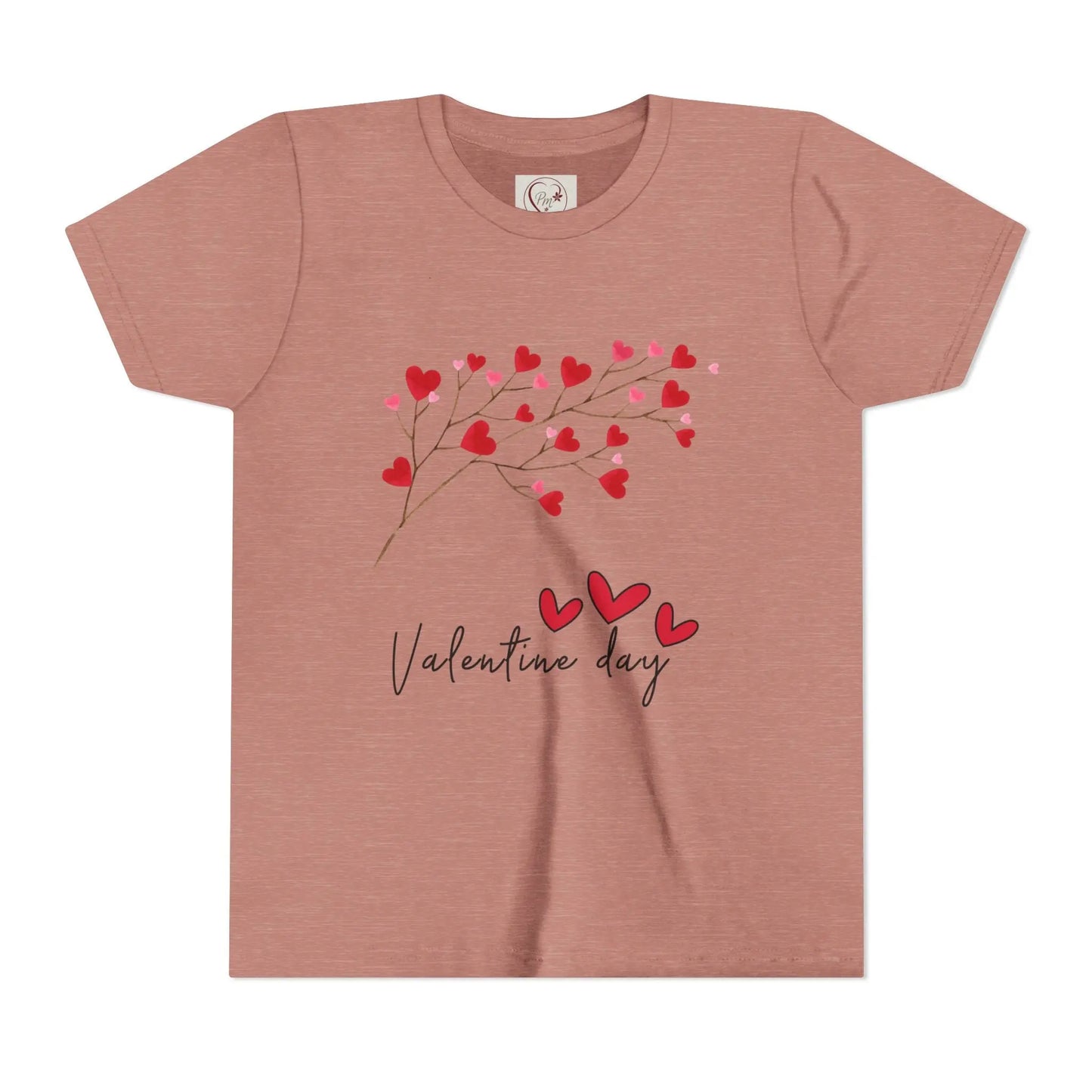 Sweet Valentine's Day youth tee with charming heart branch design. Perfect for school parties, celebrations & spreading love all February long.
Heather Mauve
