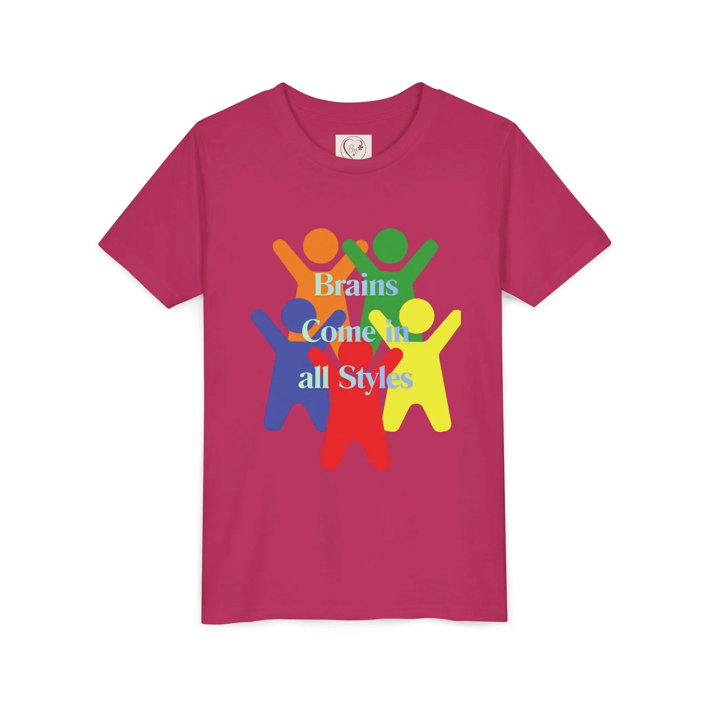 Youth Tee - Rainbow Kids Diversity & Inclusion Shirt | PM Creations 25
Berry